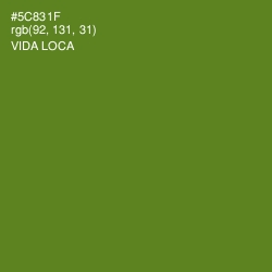 #5C831F - Vida Loca Color Image