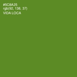 #5C8A25 - Vida Loca Color Image