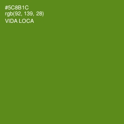 #5C8B1C - Vida Loca Color Image