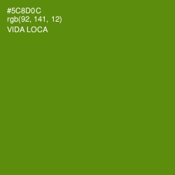 #5C8D0C - Vida Loca Color Image