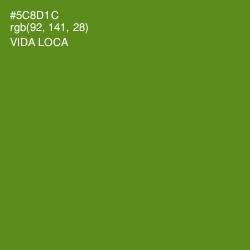 #5C8D1C - Vida Loca Color Image