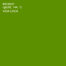 #5C9001 - Vida Loca Color Image