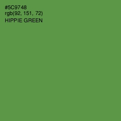 #5C9748 - Hippie Green Color Image