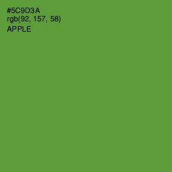 #5C9D3A - Apple Color Image