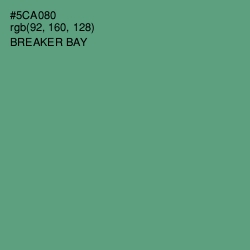 #5CA080 - Breaker Bay Color Image