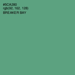 #5CA280 - Breaker Bay Color Image