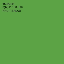 #5CA345 - Fruit Salad Color Image