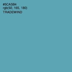 #5CA5B4 - Tradewind Color Image