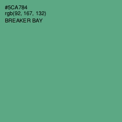 #5CA784 - Breaker Bay Color Image