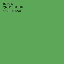 #5CA858 - Fruit Salad Color Image