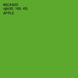 #5CA92D - Apple Color Image