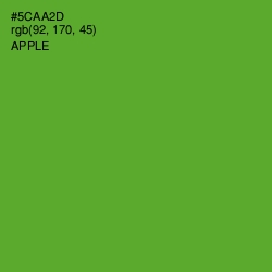 #5CAA2D - Apple Color Image