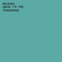 #5CAAA5 - Tradewind Color Image