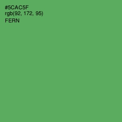 #5CAC5F - Fern Color Image