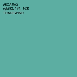 #5CAEA3 - Tradewind Color Image