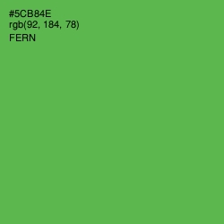 #5CB84E - Fern Color Image