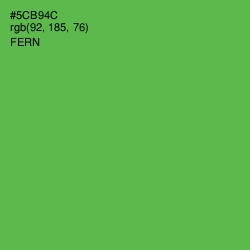 #5CB94C - Fern Color Image