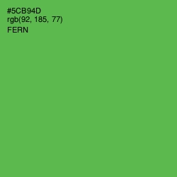 #5CB94D - Fern Color Image