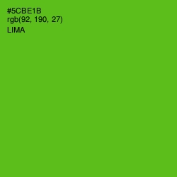 #5CBE1B - Lima Color Image