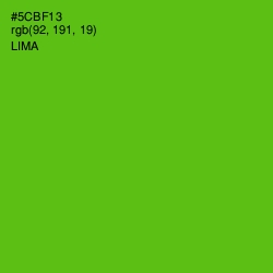 #5CBF13 - Lima Color Image