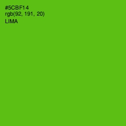 #5CBF14 - Lima Color Image