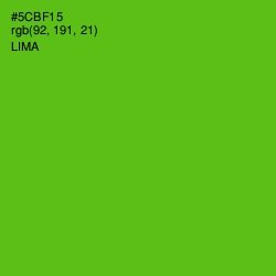 #5CBF15 - Lima Color Image