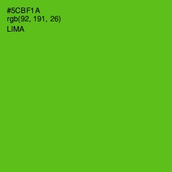 #5CBF1A - Lima Color Image