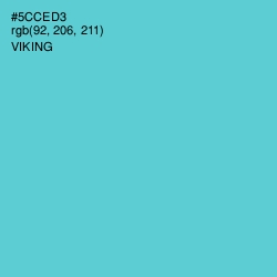 #5CCED3 - Viking Color Image