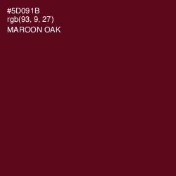#5D091B - Maroon Oak Color Image