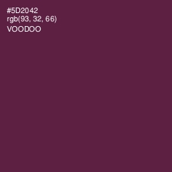 #5D2042 - Voodoo Color Image