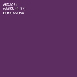 #5D2C61 - Bossanova Color Image