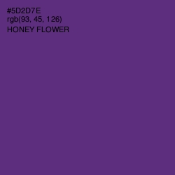 #5D2D7E - Honey Flower Color Image