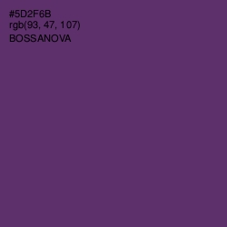 #5D2F6B - Bossanova Color Image