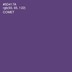 #5D417A - Comet Color Image