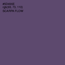 #5D496E - Scarpa Flow Color Image