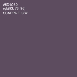 #5D4C60 - Scarpa Flow Color Image