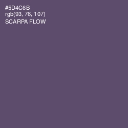 #5D4C6B - Scarpa Flow Color Image