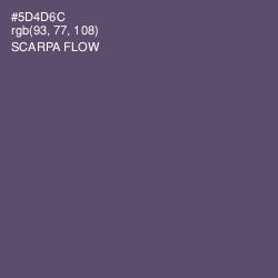#5D4D6C - Scarpa Flow Color Image