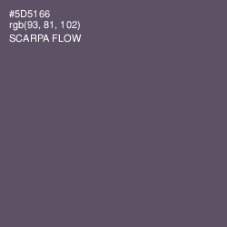 #5D5166 - Scarpa Flow Color Image