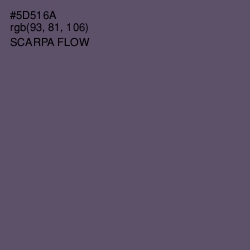 #5D516A - Scarpa Flow Color Image