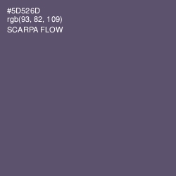 #5D526D - Scarpa Flow Color Image