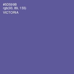 #5D599B - Victoria Color Image