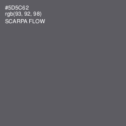 #5D5C62 - Scarpa Flow Color Image
