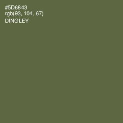 #5D6843 - Dingley Color Image