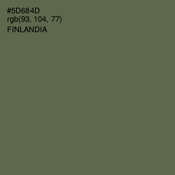 #5D684D - Finlandia Color Image