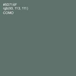 #5D716F - Como Color Image