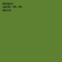 #5D8031 - Olive Drab Color Image