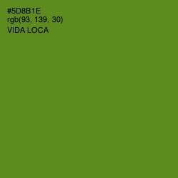 #5D8B1E - Vida Loca Color Image