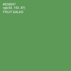 #5D9957 - Fruit Salad Color Image