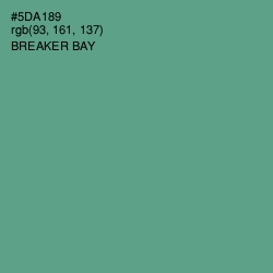 #5DA189 - Breaker Bay Color Image